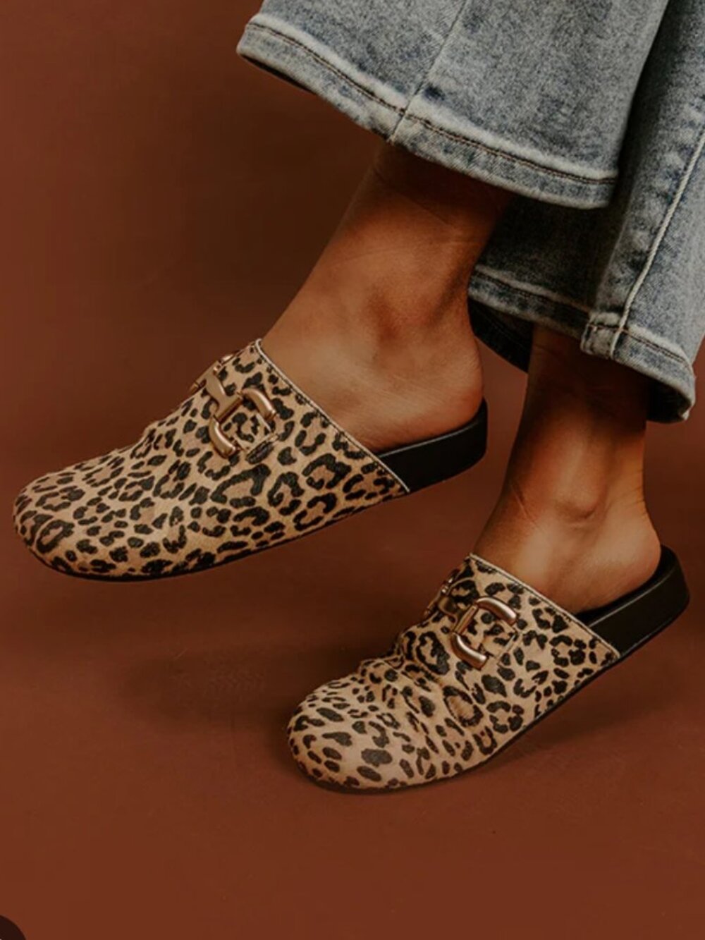 Shu Shop Leopard Clogs "NEW" - Picture 15 of 16